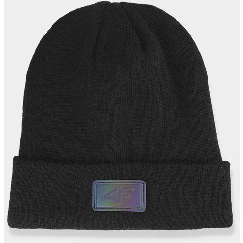 Kesi Women&amp;#039;s winter hat with logo 4F black Slike