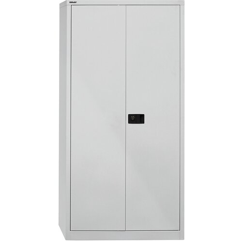 BISLEY UNIVERZALNA omara s krilnimi vrati, VxŠxG 1950 x 914 x 400 mm, 4 police, 5 nivojev, svetlo siva Cene