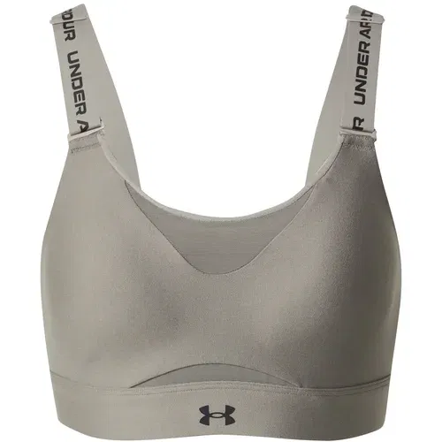 Under Armour Športni nederček 'Infinity' temno siva / črna