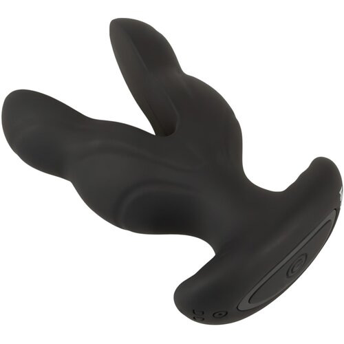 Anos RC Power Expander Plug with Vibration &amp;amp; Electro-Stimulation Black Slike