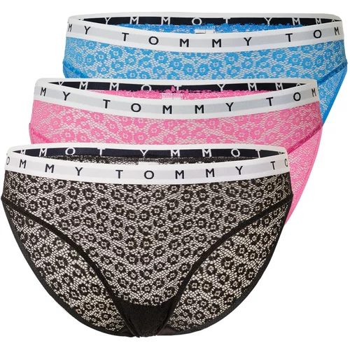 Tommy Hilfiger Underwear Spodnje hlačke svetlo modra / svetlo roza / črna