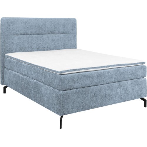 Esposa POSTELJA BOXSPRING 140 cm x 200 cm , tekstil svetlo modra Cene