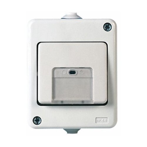 FLUID NADOMETNO TIPKALO NAVADNO 10A BELO, BREZ TLIVKE, IP44 Cene
