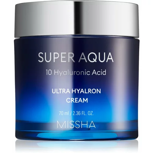 MISSHA Super Aqua 10 Hyaluronic Acid vlažilna krema za obraz 70 ml