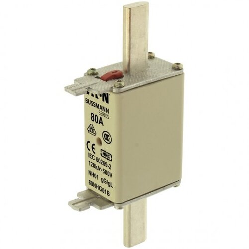 Eaton Nožasti osigurač sa indikacijom NH01 80A AC 500V 80NHG01B Cene