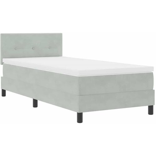  Krevet s opruga kutije Svijetlo siva 80 x 200 cm Bar&amp;scaron;un Slike