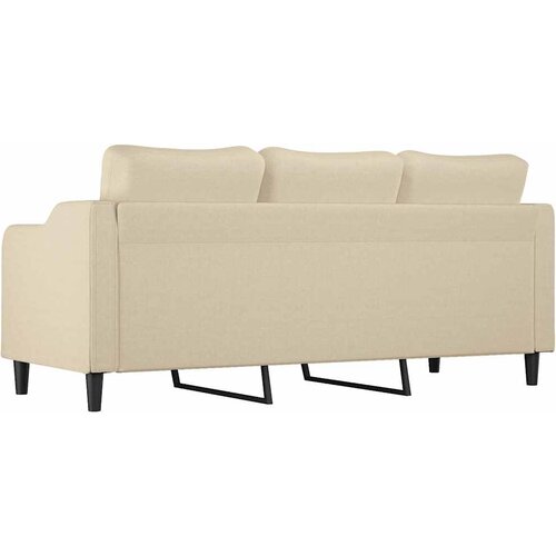  Trosjed od tkanine krem 180 cm Slike