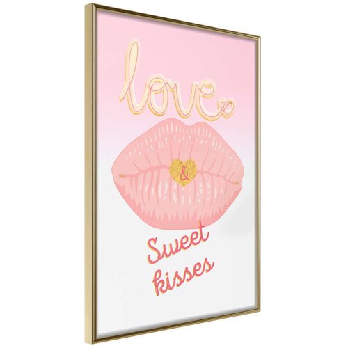  Poster - Pink Kisses 40x60 Slike