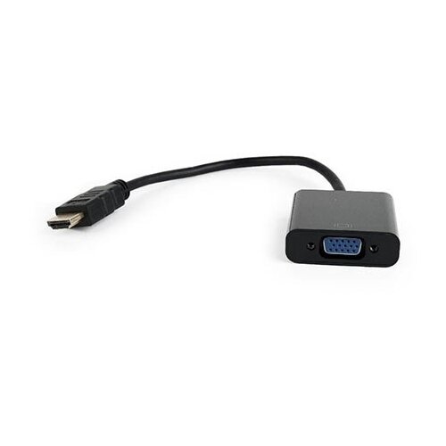  A-HDMI-VGA-04 VIDEO Adapter HDMI to VGA HD15, M/F, Black Slike