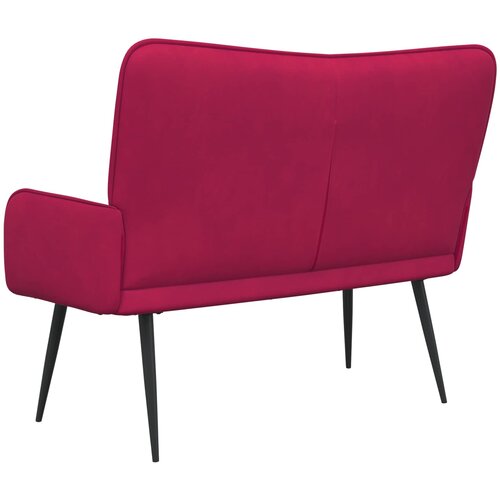 SOFA za dvije osobe Vinska crvena 115 x 61 x 87 cm Bar&amp;scaron;un Slike