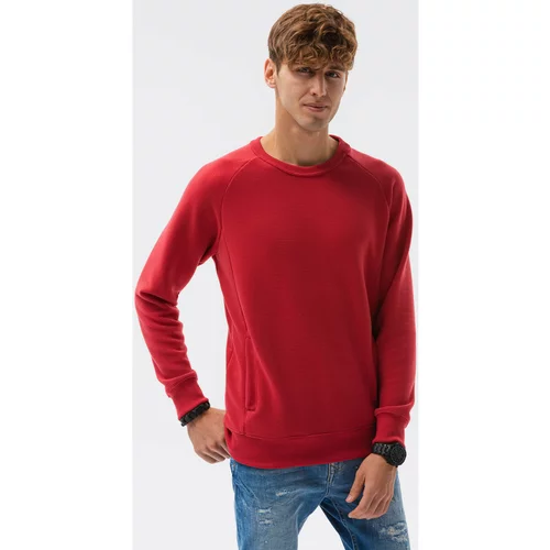 Ombre Puloverji Moški pulover (B1156RED) pisana