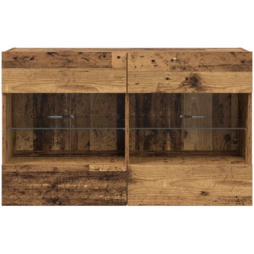  zidni ormar Staro drvo 98,5 x 30 x 60,5 cm Konstruirano drvo Slike
