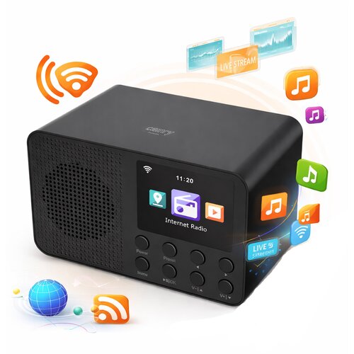 Camry CR 1918 Internet Radio, 2.4&rdquo; Black Cijene