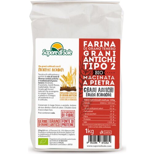 BIO moka iz starodavnih žit - Emilia Romagn tip 2 - 1 kg Cene