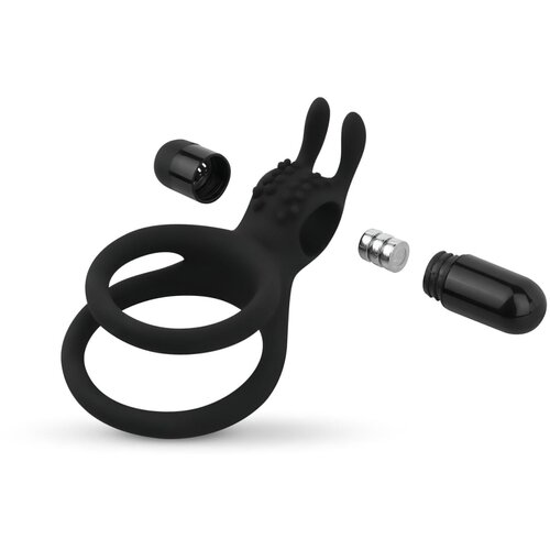 EasyToys - Men Only dvostruki vibrirajući prsten za penis sa zečjim ušima Share Ring Cijene