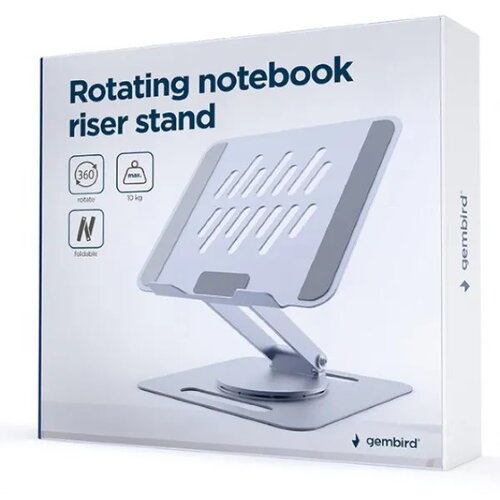  NBS-DR1-01 Rotirajuće postolje za laptop 15,6, max.1kg, spacegrey Cene