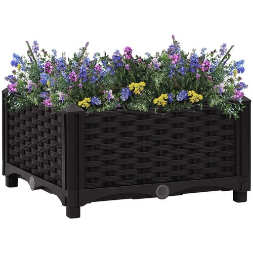  Visoka greda 40x40x23 cm polipropilen, (20748524) Slike