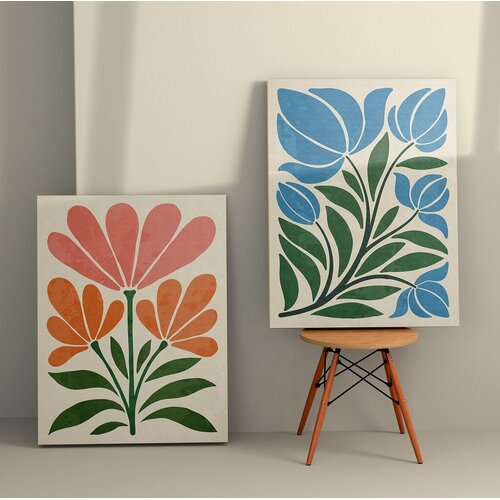 Wallity Zidna dekoracija 2KNV4386, 70 x 100cm, 2 komada Cijene