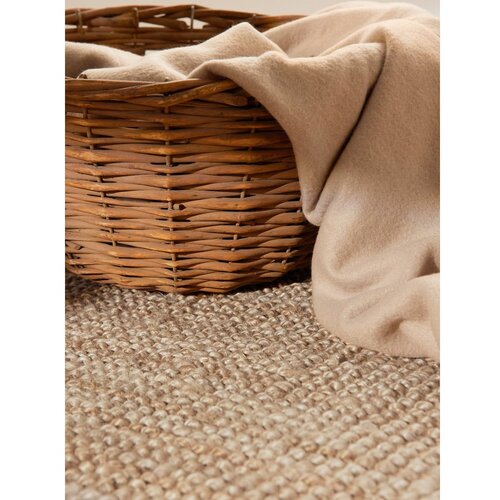 Hanse Home Okrogla preproga iz jute v naravni barvi &amp;oslash; 160 cm Boucl&amp;eacute; Jaipur &amp;ndash; Slike
