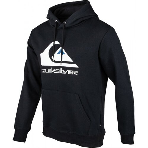 Quiksilver BIG LOGO HOOD Mu&amp;scaron;ka dukserica, crna, veličina Slike