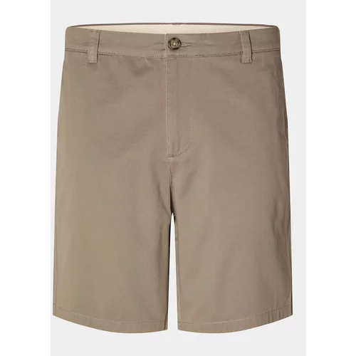 Selected Homme Kratke hlače iz tkanine Bill 16092256 Rjava Regular Fit
