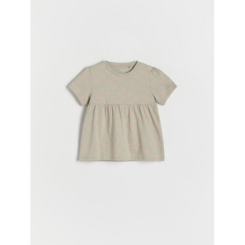 Reserved - Girls` blouse - Kaki Cene