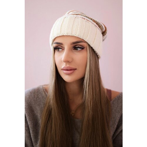 Kesi Women's cap Feba K330 ecru+blue Cene