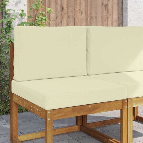  Zunanja blazina za kavč 2 pcs krema Poliester, (5000202298) Cene