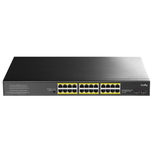 Cudy GS1028PS2 24-Port Gigabit PoE+ Switch with 2 SFP ports 300W Cene