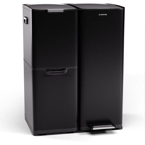 Klarstein Tiyo 3 v 1, koš za smeti, 60 litrov, odstranljiva posoda, mehko zapiranje Cene