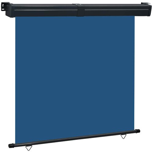 Balkonska bočna tenda 175 x 250 cm plava Cijene