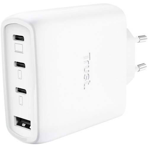 Trust Maxo 65W Universal White AC Fast charging Indoor Slike
