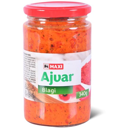 Maxi Ajvar blagi 340g Cene