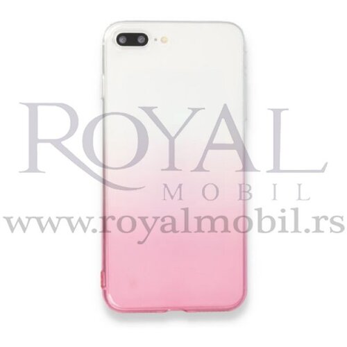  silikonska futrola ombre soft za iphone 8 roze Slike