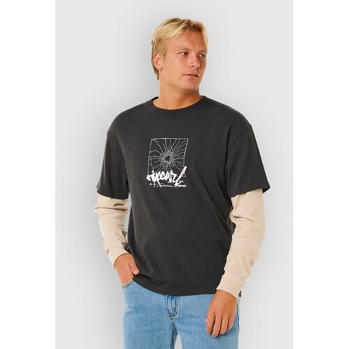 Rip Curl Inner Visions Smashed Majica z dolgimi rokavi washed black Slike