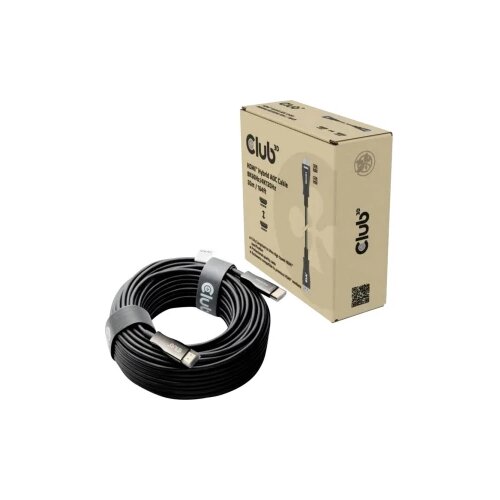Club3d CAC-1393 HDMI produžetak [1x mu&scaron;ki konektor HDMI - 1x mu&scaron;ki konektor HDMI] crna AOC (aktivni optički kabel) 50 m Cijene