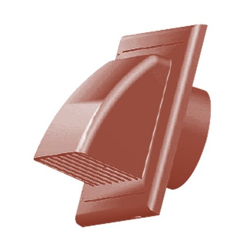 AWENTA KO125-30BR BRAON ventilaciona rešetka pod kosinom fi125 Slike