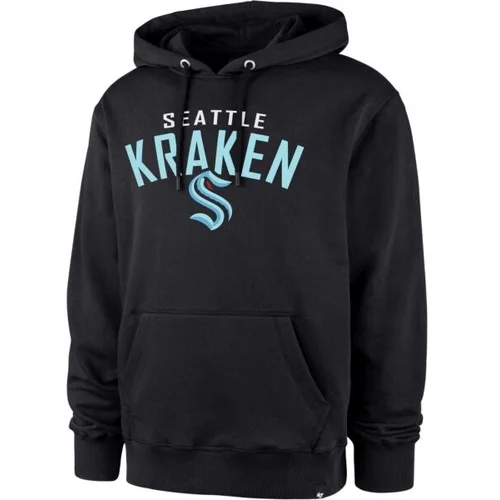  NHL SEATTLE KRAKEN HELIX HOOD Klupska majica dugih rukava, crna, veličina