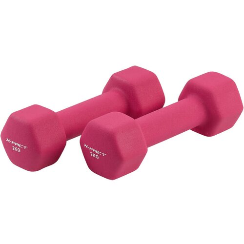 X Fact set utega neopren 2 x 1kg crna Slike