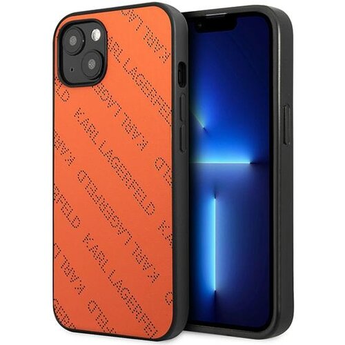 Karl Lagerfeld ETUI HARDCASE ZA IPHONE 13 14 15 6.1 ORANŽEN, (21971678) Cene