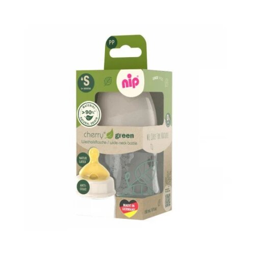 Nip GREEN PP FLAŠICA BEŽ 120ML 0M+, S PROTOK Cene