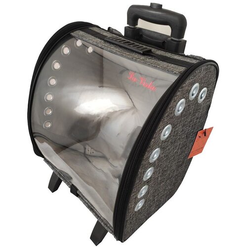 WALLXPERT 53202903 - Grey Grey Pet Carrier Box Cene