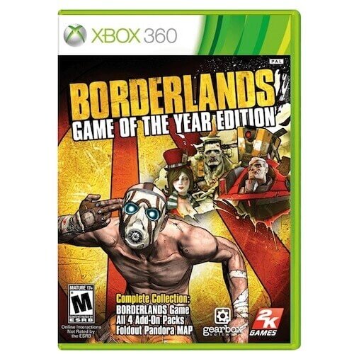 Borderlands Game of the Year Edition (XBOX 360) - rabljeno Cene