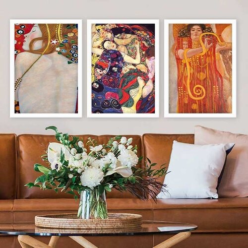 Wallity Set uramljenih slika 3BC_UN987528, 3 Dela Cene