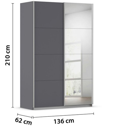 Home24 OMARA Z DRSNIMI VRATI, siva Slike