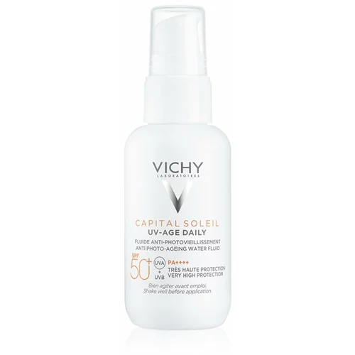 Vichy Capital Soleil UV-Age Daily fluid proti staranju kože SPF 50+ 40 ml