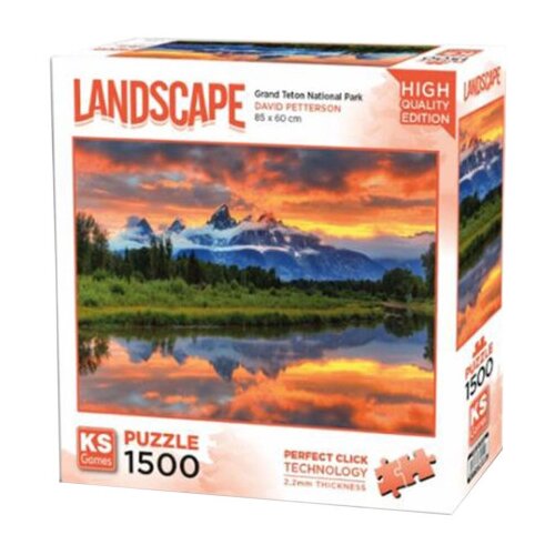 KS Games Igračka puzzle nacionalni park Grand Teton 1500 dijelova 22037 Cene