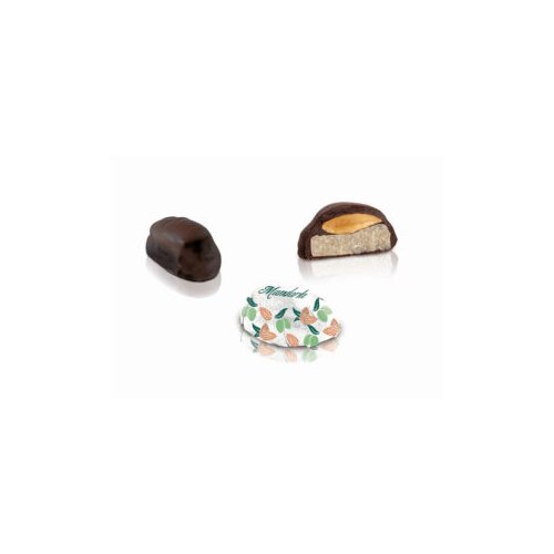  Praline od extra tamne cokolade punjene sa karameliziranim bademima Mandorla 1-4 Cijene