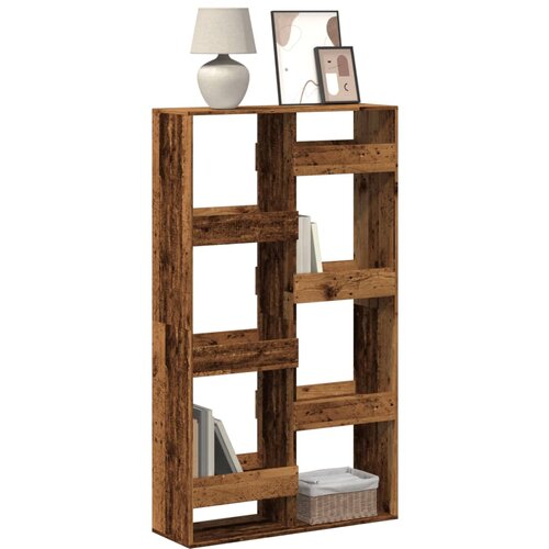 VidaXL Knjižna omara starinski les 100x33x175 cm inženirski les Slike