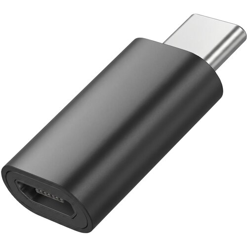 Blue Star OTG Pretvornik iz Ženskega Micro-USB v Mo&scaron;ki USB-C Adapter, Črna, (5000276953) Cene